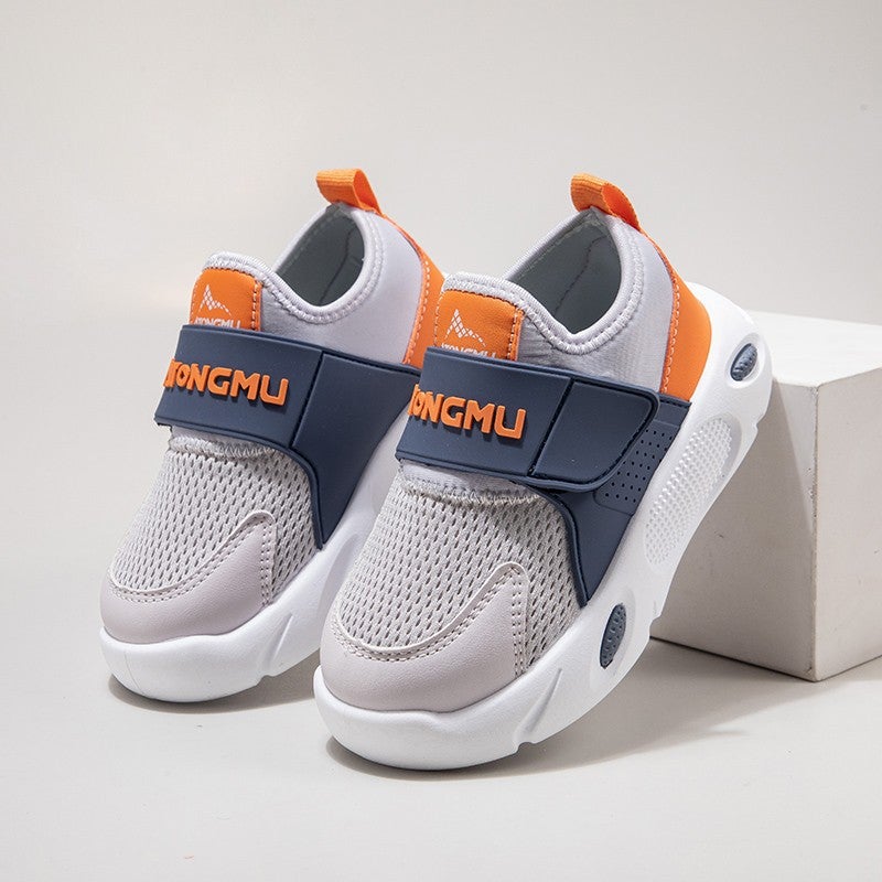 Boys'' Shoes 2025 New Autumn Casual Shoes Mesh Shoes Breathable Slip-On Children''s Shoes Kids'' Sneakers Lightweight Trendy Brand - Image 5