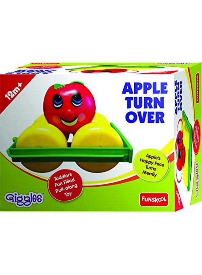 Giggles Funskool, Apple Turnover, Pull Along Toy, Encourages Walking, Rattling Sound, 12 Months & Above, Infant and Preschool Toys - Image 4