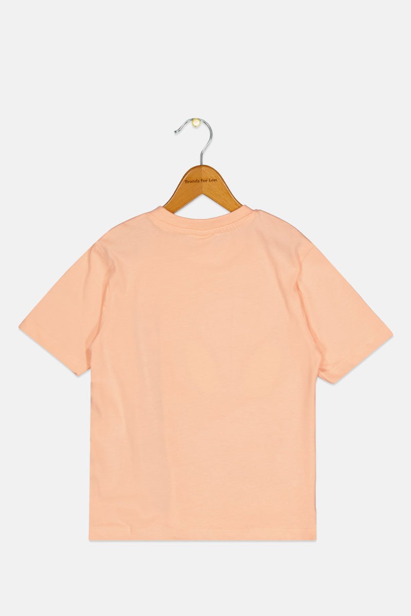 MARVEL Spidey Amazing Friends Kid Boy Crew Neck Short Sleeve Graphic Print T-Shirt, Peach - Image 3