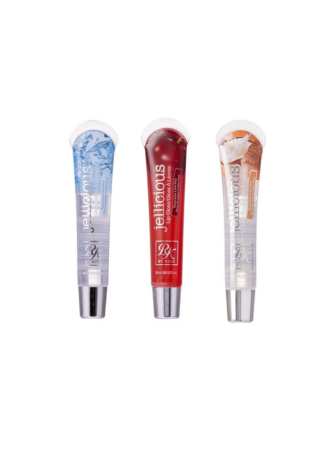 روبي كيسيز ملمع شفاه جيليشيوس ماوث واترينج من روبي كيسز (JLG01 وJLG03 وJLG13) لمعان يدوم طويلاً - Image 1