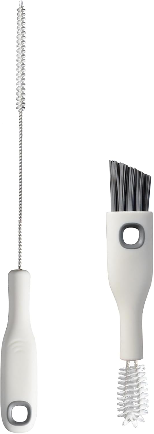 BSMstone Cup Lid Cleaning Brush Set Multifunctional Bottle Cleaning Tools Portable Gap Cleaner Kit for Baby Bottle Sippy Cup Tubes Teapot Spout - Image 1