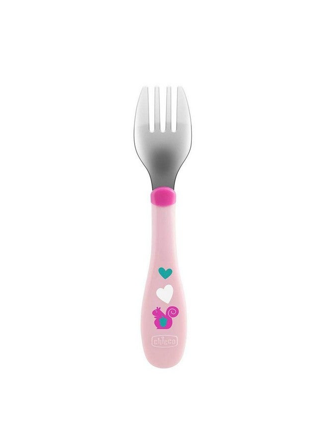 Chicco Metal Cutlery Girl Neutral - Image 3