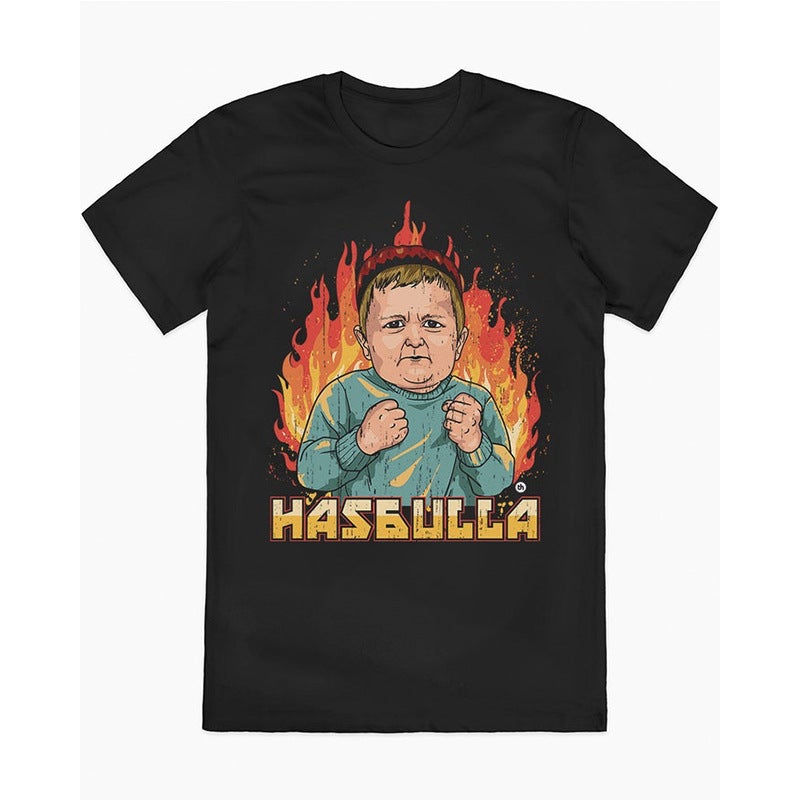 Hasbulla Hasbra Illustration American Vintage Bintage High Street Oversizet T-Shirt - Image 2