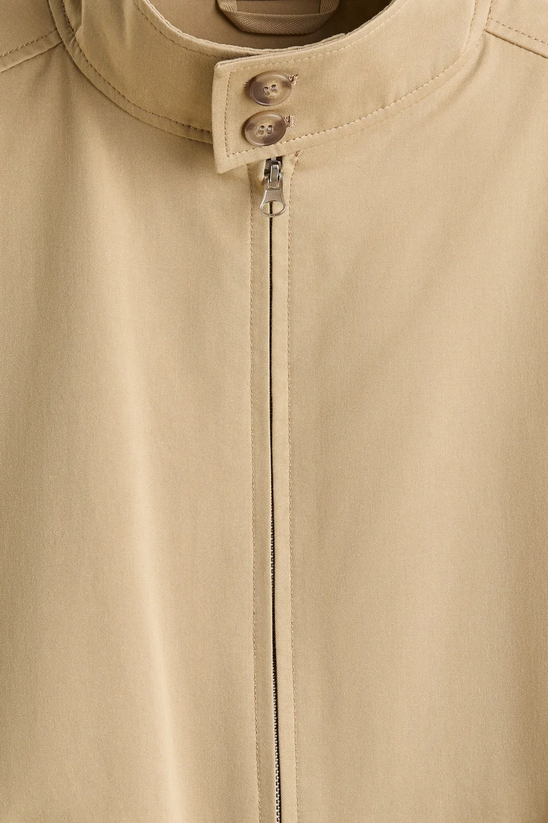 اتش اند ام جاكيت من نسيج تويل