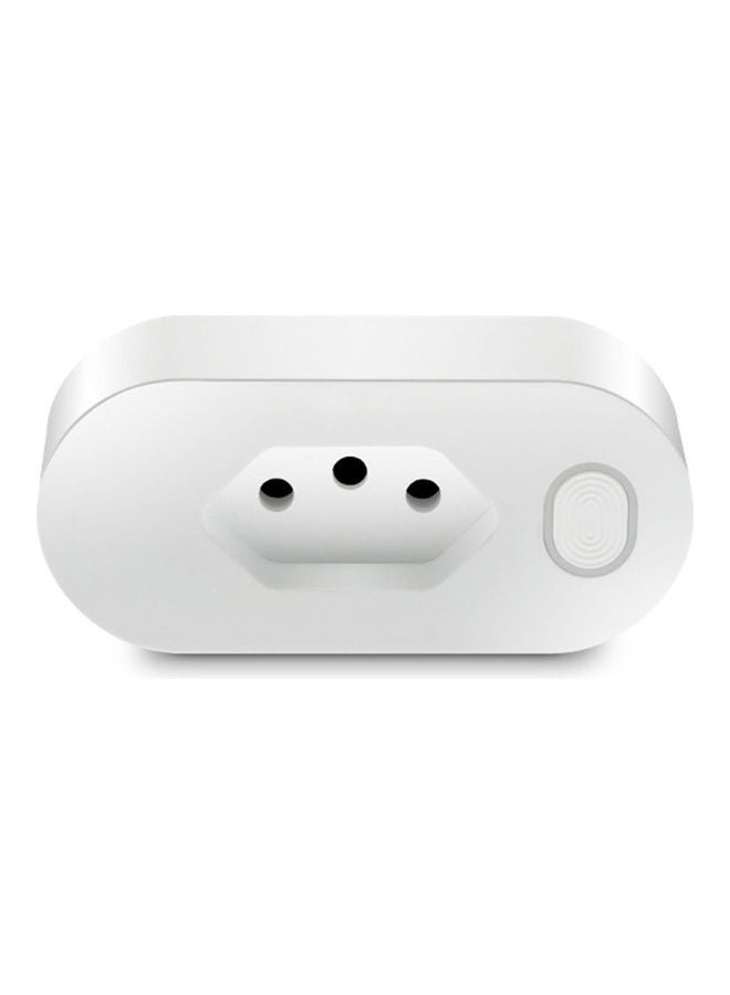 Loquat 16A Brazil Standard Intelligent Socket White - Image 1