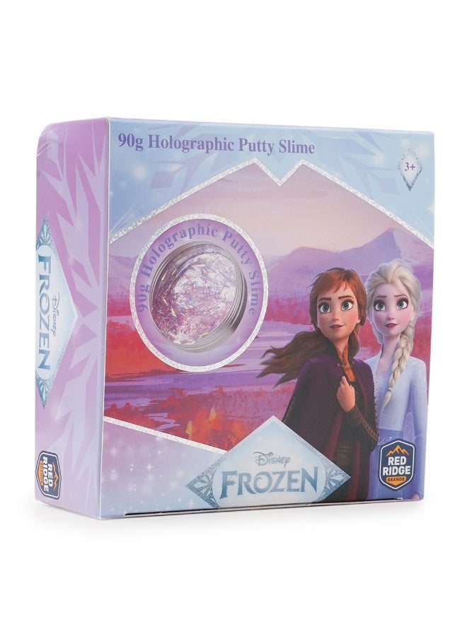 Disney FROZEN Frozen 90g Holographic Putty Slime | Purple Glitter Stretchy , Sensory  & Stress Relief Slime Toy | Ideal for Gifting | Age 3+ Year - Image 3
