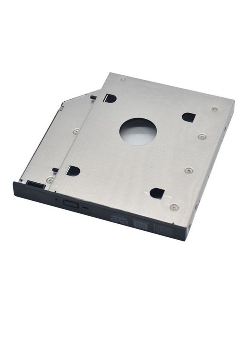 HDD - Universal 12.7MM Aluminium Alloy External SSD Hard Drive Enclosure Laptop 2.5 inch SATA I/II/III Solid State Drive Bracket - Image 1
