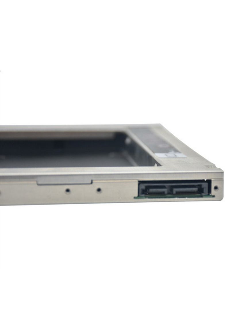 HDD - Universal 12.7MM Aluminium Alloy External SSD Hard Drive Enclosure Laptop 2.5 inch SATA I/II/III Solid State Drive Bracket - Image 1