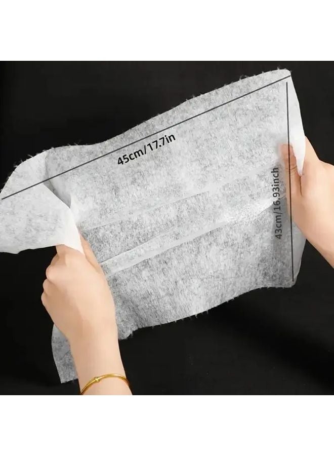 12 قطعة من ورق مرشح امتصاص الزيت الأبيض لغطاء المدخنة، أغطية مراوح العادم المطبخية القابلة للتصرف - Image 3