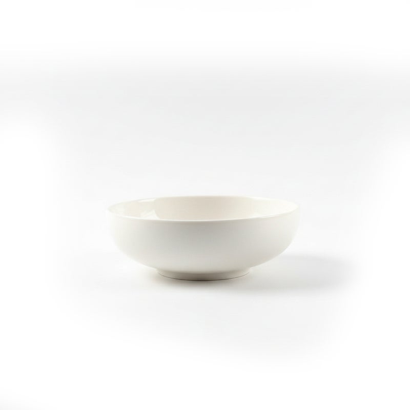 كويزين أرت وعاء عميق أبيض فاخر من كويزين آرت، مصنوع من الخزف الصيني العظمي، مقاس 5.5 بوصة | مثالي للحساء والكاري والعدس والحلويات والوجبات الخفيفة | وعاء تقديم لامع مقاوم للكسر، مناسب للمنزل والمطاعم والاستخدام اليومي - Image 2