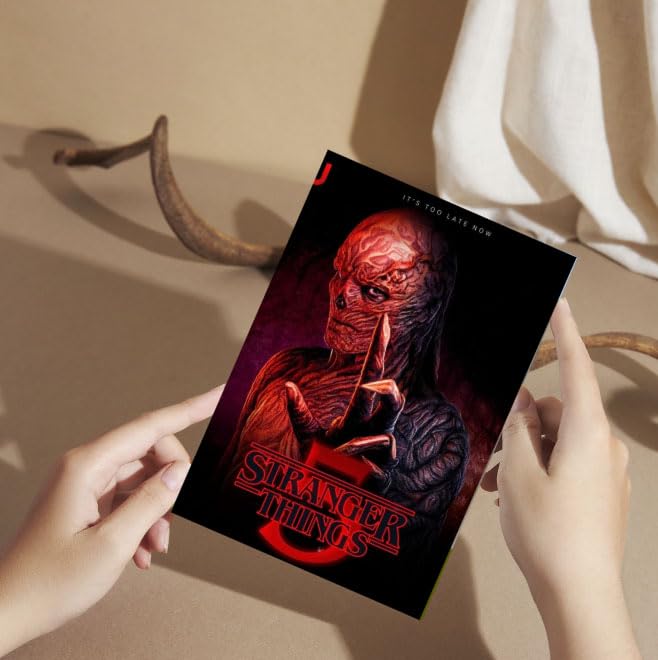 Posters Inc A6 Size Pack Of 27 Stranger Things Wall Art Featuring Hawkins Theme Decor Retro Neon Aesthetic Netflix Series Collectible Includes Glue Dots - Image 5