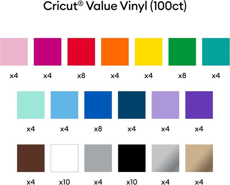 كريكيت VVP RAINBOW SMPLR 12 إنش × 12 إنش (100 ورقة) - Image 3