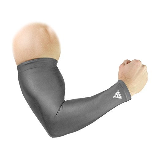 Le Gear - SAR-003 Solid Series Arm Sleeves (Grey, Free Size) - Image 1