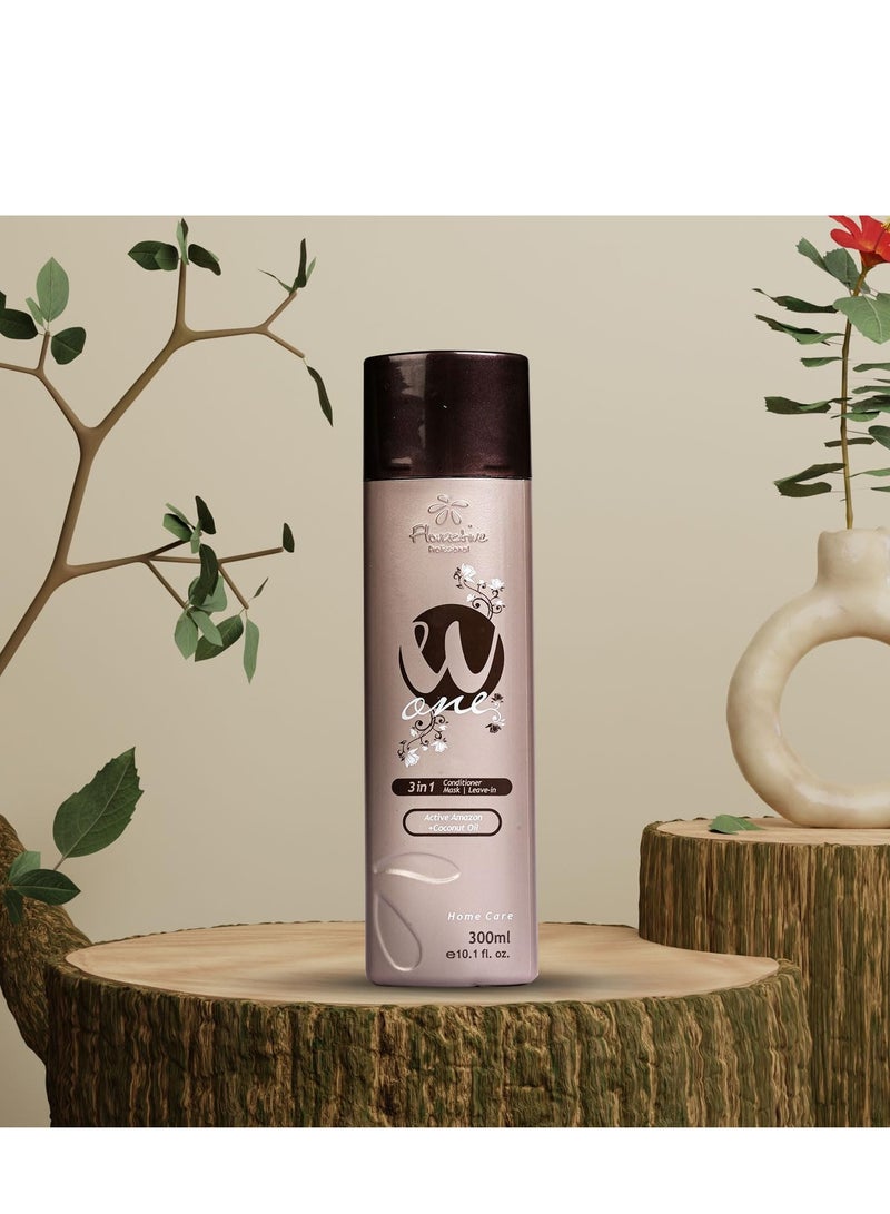 فلوراكتيف بلسم الشعر فلورا اكتيف بروفيشنال دبليو-وان 3 في 1 للعناية المنزلية 300 مل - Image 3