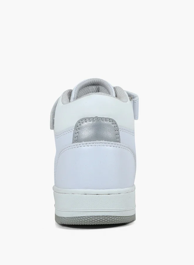 GAP Girls' BOSTON MID High Top Sneakers with Hook and Loop Closure - GPK5217142900