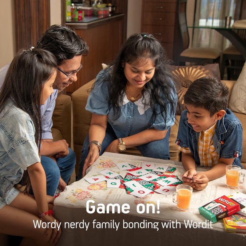 WordIt! ! Card Game for Kids, Adults and Families | Perfect for Word Lovers | Fun Way to Learn Vocabulary, 3 Games Inside (Pack of One) - Image 2