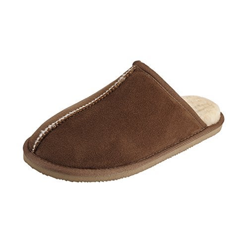 CLPP'LI Mens Slip on Slippers - Tan - 9 - Image 1