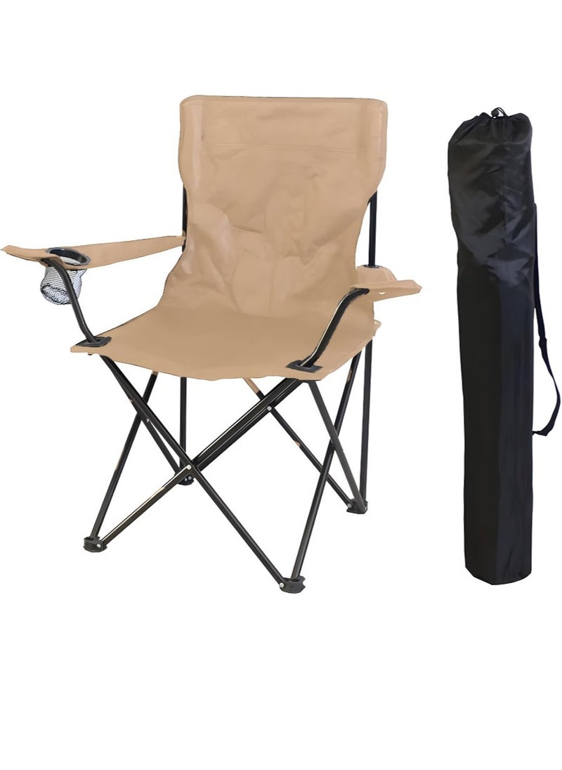 Eversteel Camping chair Extremely compact ultralight folding chair with cup holder 
