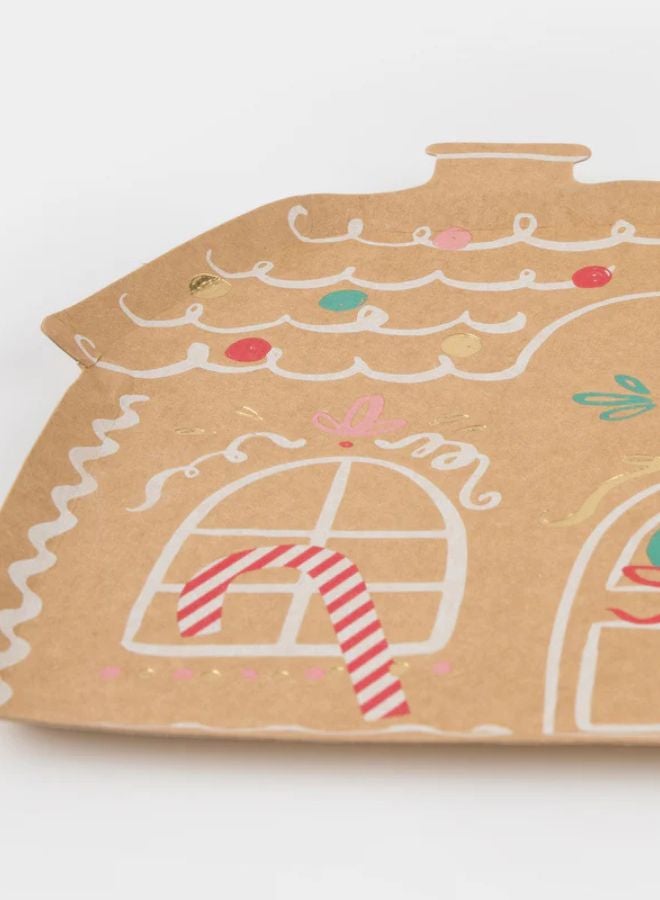 Meri Meri Gingerbread House Plates - Image 1