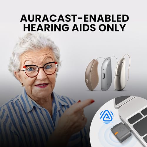 Avantree C82 Aura – Auracast Transmitter with Private & Public Modes for Auracast Hearing Aids, Qualcomm Bluetooth 5.4, Firmware Upgradeable, USB-C Audio Adapter for PC, Mac, Tablets, Phones - Image 2