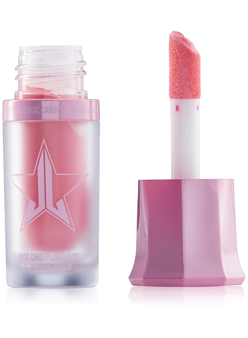 Jeffree Star Cosmetics Magic Candy™ Liquid Blush 10 ml- Lollipop Luxury | Buildable, Long-Wear Formula with a Silky, Weightless Finish for a Radiant, Rosy Glow - Image 1