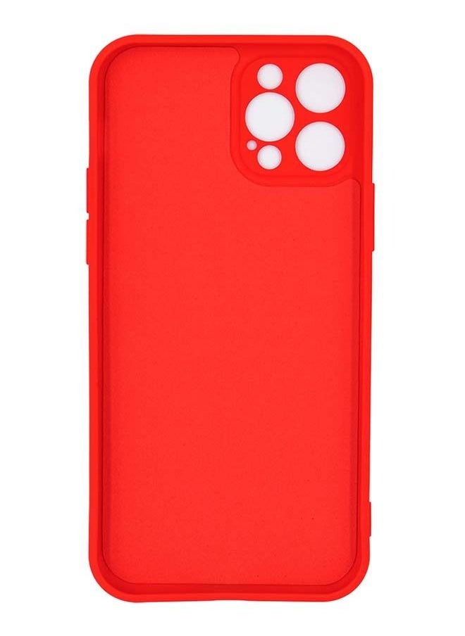 My Choice - Protective Silicone Case Cover for Apple iPhone 12 Pro - Red - Image 1
