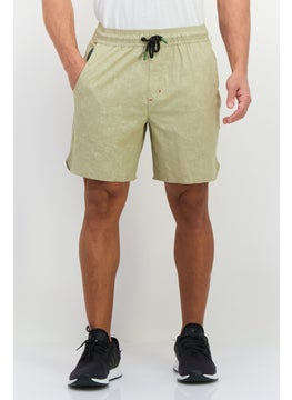 Avalanche Men Relaxed Fit Outdoor Shorts, Light Olive  - Image 1