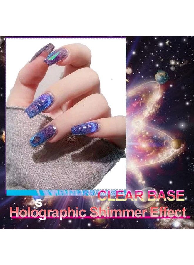 NAIL GIL - Cat Eye Gel Nail Polish 9D Cat Eye Gel Nail Polish Chameleon Gel Polish Soak Off U V Light Double Magic Colors Nail Polish Professional Use For Salona - Image 1