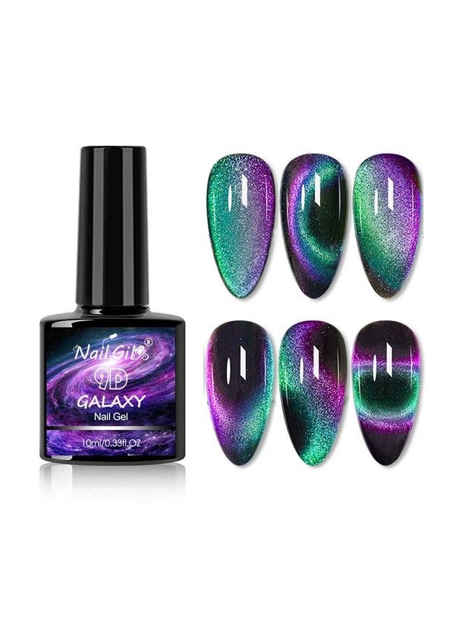 NAIL GIL - Cat Eye Gel Nail Polish 9D Cat Eye Gel Nail Polish Chameleon Gel Polish Soak Off U V Light Double Magic Colors Nail Polish Professional Use For Salona - Image 1