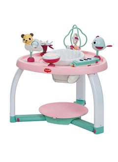 Tiny Love Tiny Love 5 in 1 Stationary Activity Center 5 Modes Tummy time Stationary Activity Center Baby Balance Board Toddler Activity Table Child Table  Chair  - Image 1