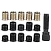 Walfront Walfront M14x1.25 Spark Plug Thread Repair Tool Screw Tap Carbon Steel Rethread Kit for Rethreading Cylinder Heads  - Image 2