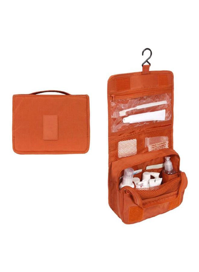 نيبمينينت منظم أغراض العناية الشخصية قابل للتعليق ومصنوع من الجلد برتقالي - Image 2