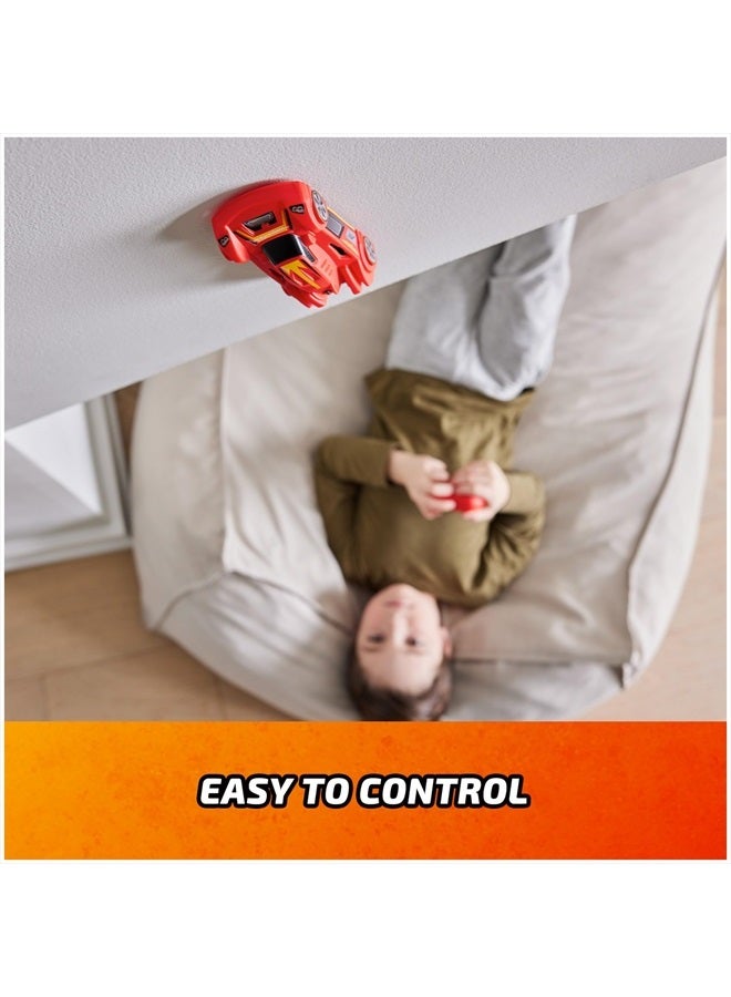 Air Hogs , Zero Gravity Sprint RC Car Wall Climber, Red USB Micro B Rechargeable Indoor Wall Racer, Over 4-Inches, Kids Toys for Kids Ages 4 and up - Image 5