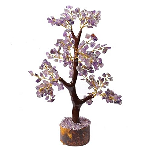 DHYANARSH Reiki Healing Gemstone Tree, Standard - Multicolor - Home Decor - Metaphysical (Amethyst Chips) - Image 4
