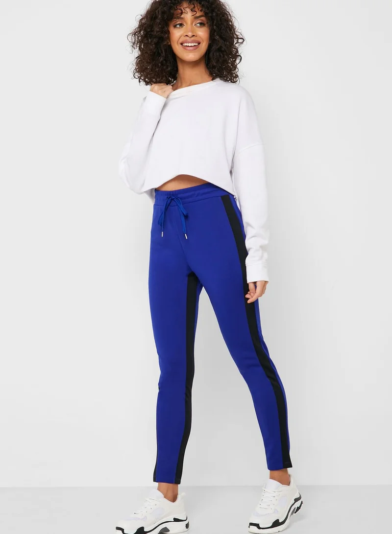 FOREVER 21 Side Stripe Joggers