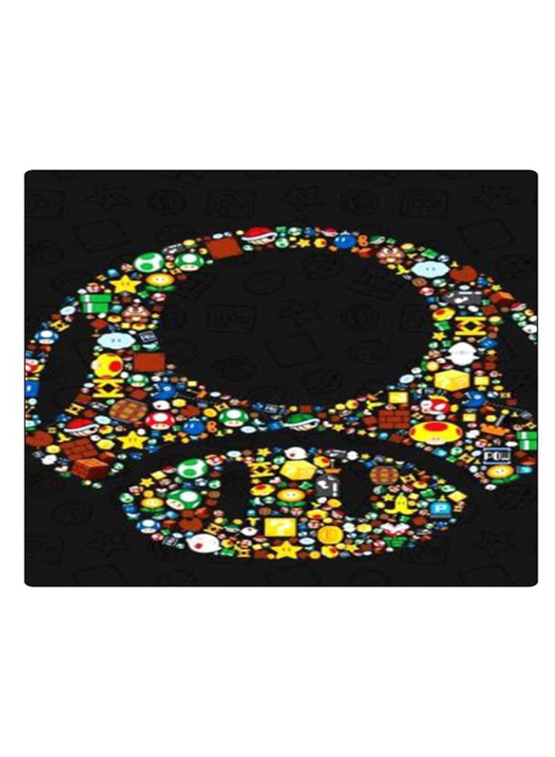 RKN Printed Anti-Slip Gaming Mouse Pad Multicolor