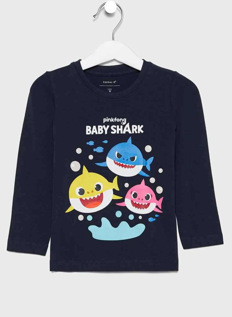 NAME IT Kids Baby Shark T-Shirt