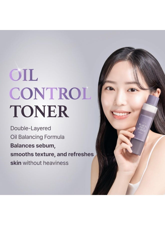 I'M FROM Black Rice Toner for Oily Skin, Sebum Control Toner, Lightweight, Niacinamide, Panthenol, Fragrance Free, Korean Skin Care, 150ml, 5.07 fl.oz - Image 4