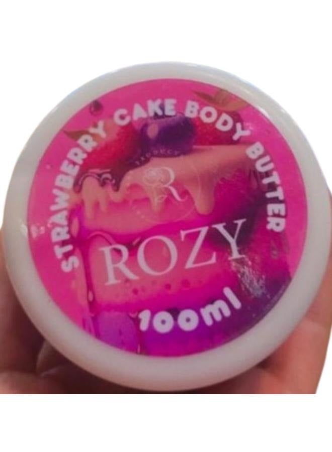 ROZY Bikini Butter Strawberry cake body butter 100 ML - Image 1