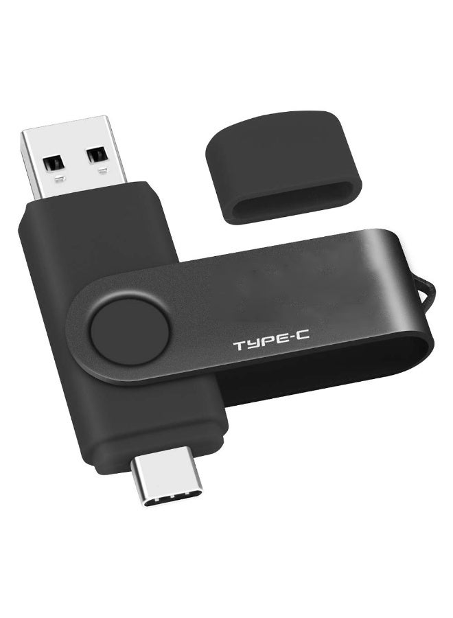 2TB USB Type-C Flash Drive, 2000GB USB-C 3.0 Memory Stick Jump Drive 2 in 1 for Android Smartphones, MacBook, Tablets, PC - Image 1