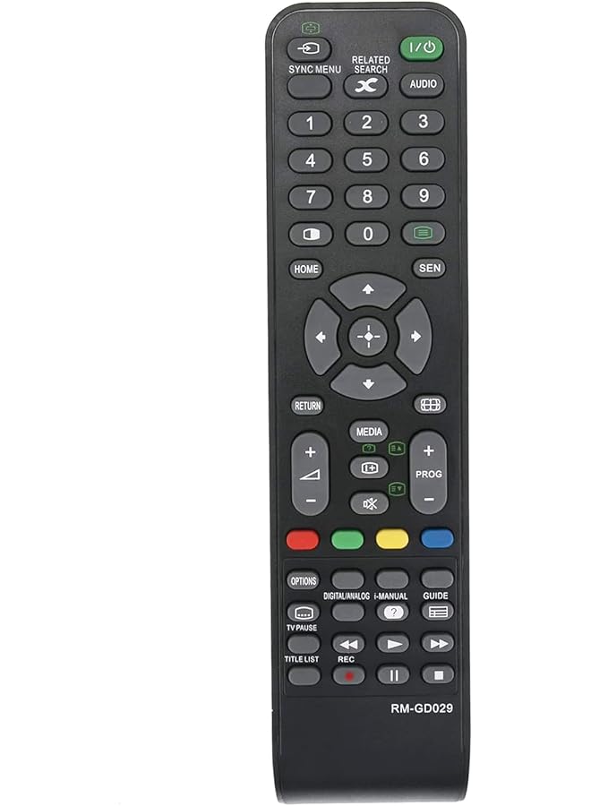 The Bros RM-GD029 Replaced Remote Control Fit for Sony Smart TV KDL-55W800A KDL-50W704A KDL-42W654A KDL-42W670A KDL-42W674A KDL-47W800A KDL-42W804A KDL-42W800A - Image 1