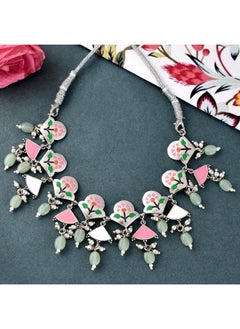 Bagh E Fiza Basanti Leaves and Flowers Necklace - pzsku/Z91990F19196E8ECF742EZ/45/_/1730198353/58d0bd44-45b6-40ed-8843-cc5ee516b426