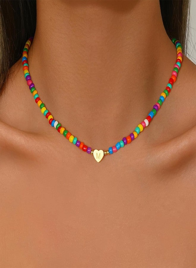 GWH Initial Necklace for Teen Girl Gifts - Sweet 16 Gifts for Girls Colorful Initial Necklaces Letter S Necklace Birthday Gifts for 6 7 8 9 10 11 12 13 14 15 Year Old Girls - Image 3