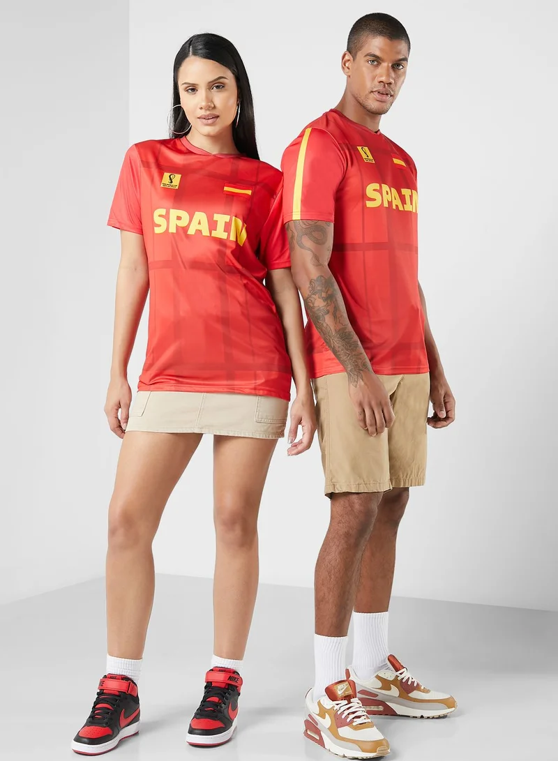 فورورد تيشيرت منتخب اسبانيا