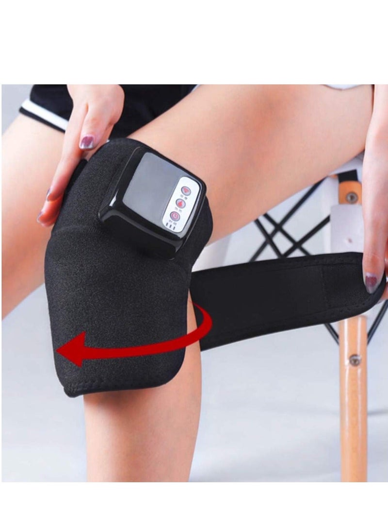 DUNISO Knee massager heated knee pads, vibration massage and heating modes, heated wrist pads with massager to relieve knee pain, and relaxed knees, elbows, and shoulders to relieve pressure - Image 3