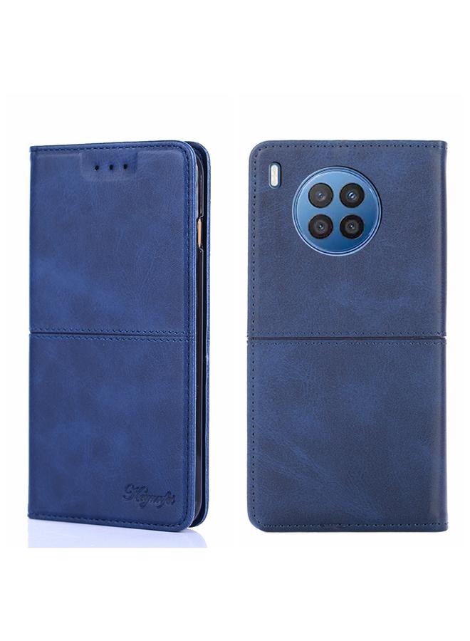 S-TOP Case For Huawei Nova 8i Cow Texture Magnetic Horizontal Flip Leather Phone Case - Image 1