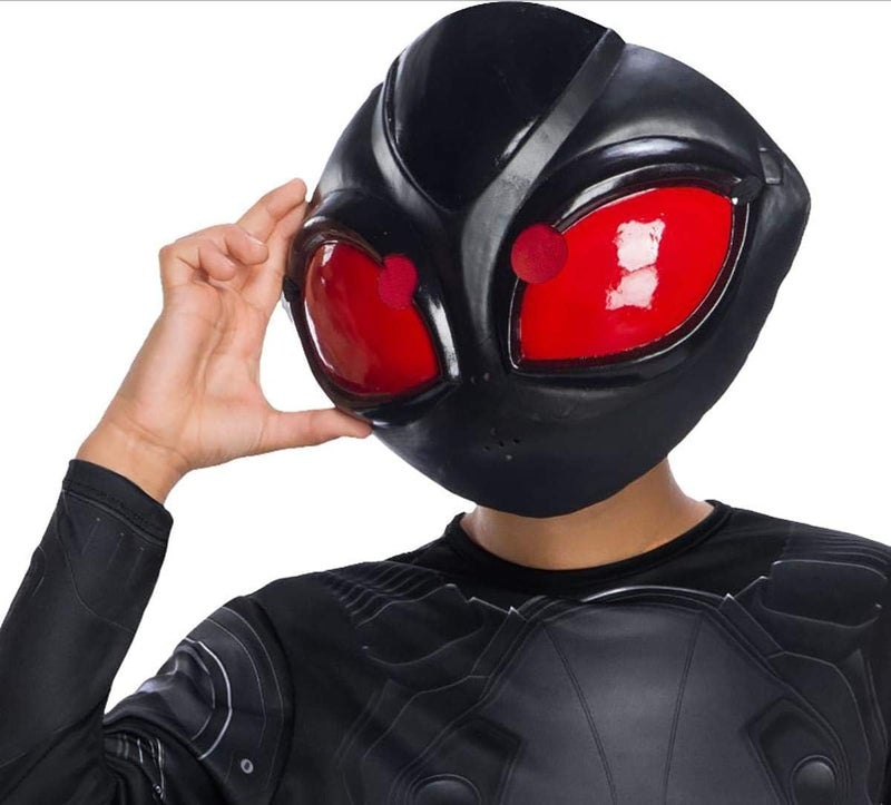 RUBIE'S Children's Black Mantha 1/2 Mask - Image 1
