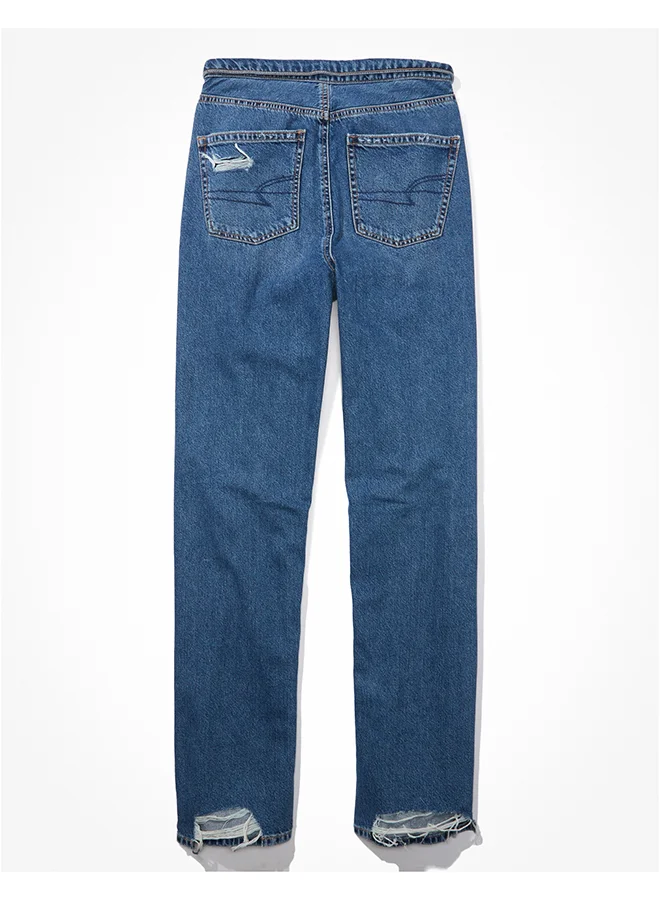 امريكان ايجل AE Highest Waist Baggy Straight Jean