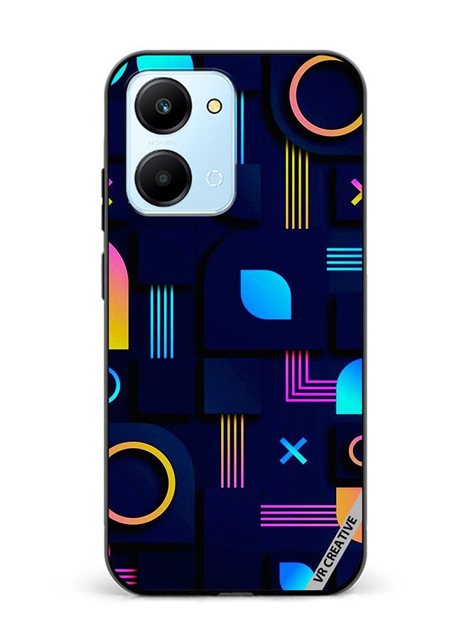 VR CREATIVE Protective Case Cover For Honor Play7T Texture Design Multicolour - Image 1