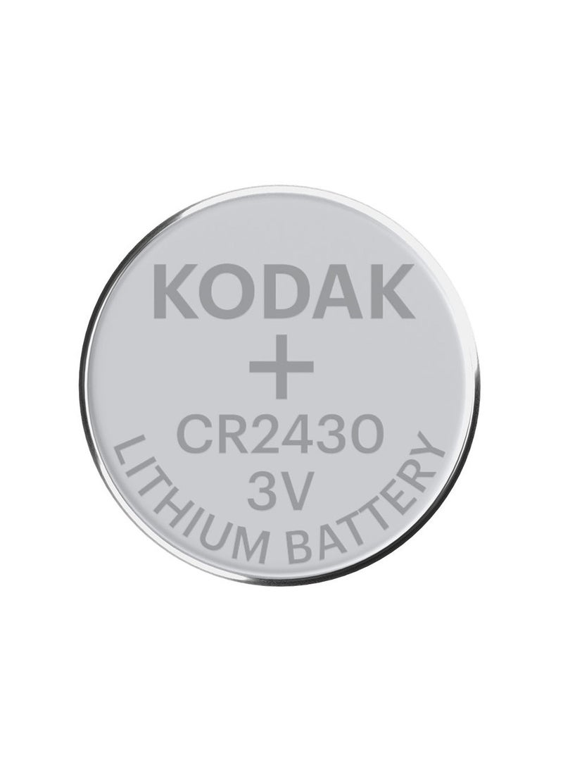 Kodak - 2-Pieces KODAK MAX CR2430 Lithium 3V Batteries - Image 1